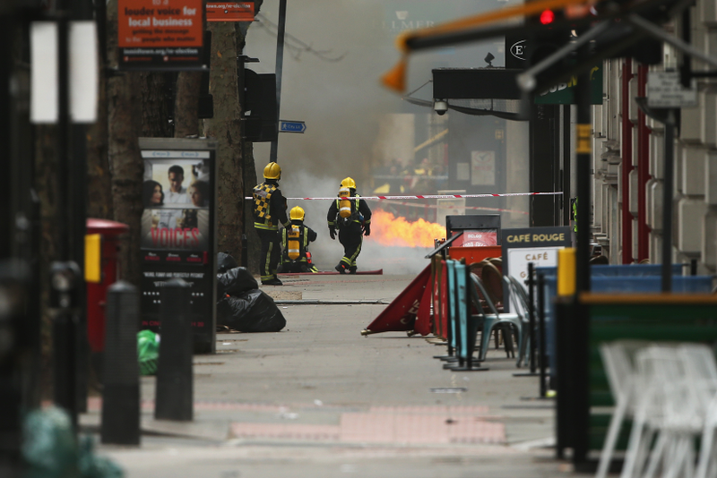 Illustration for article titled A Fire Has Raged Beneath London For 24 Hours Straight